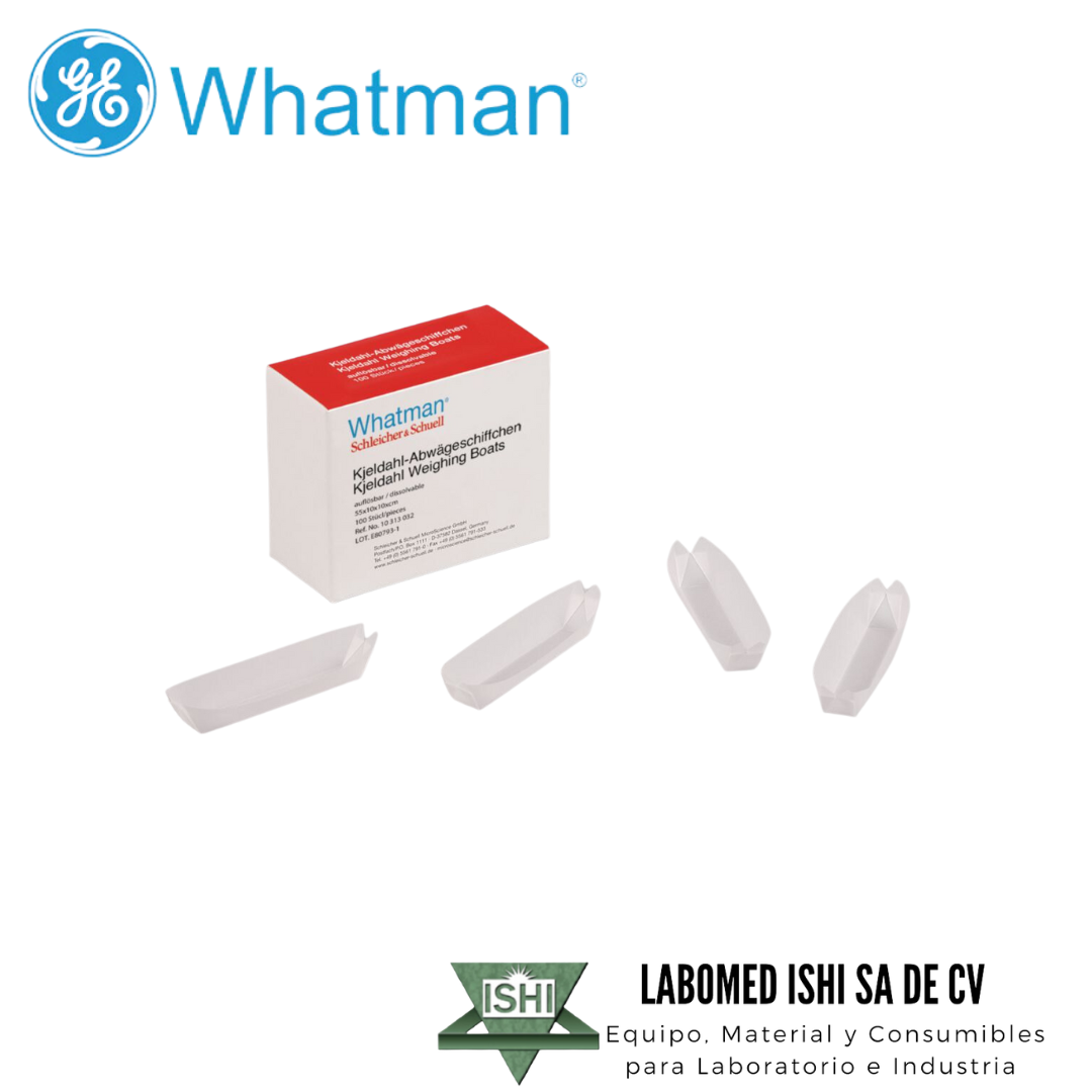 Papel de pesaje para analisis Kjeldahl Whatman, productos Whatman