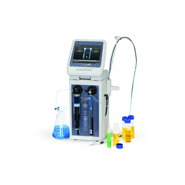 Hamilton 600 microlab doble jeringa